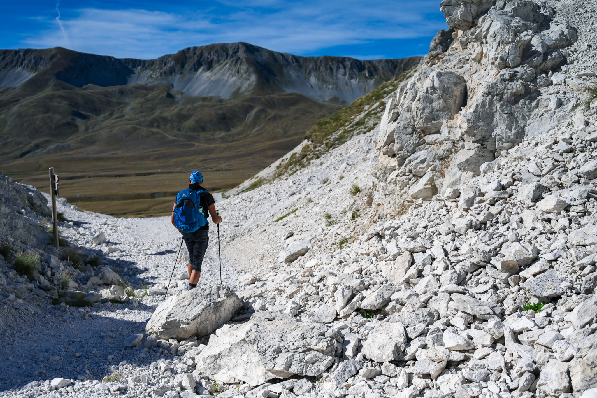 Dom z kamienia, blog Kasi Nowackiej, Abruzzo, il Cammino del Gran Sasso