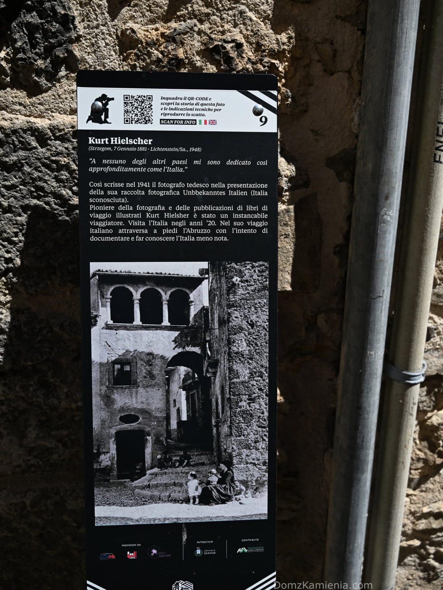 Abruzzo - Scanno, jezioro, Villalago, Eremo di San Domenico - Gole del Sagittario Dom z Kamienia blog