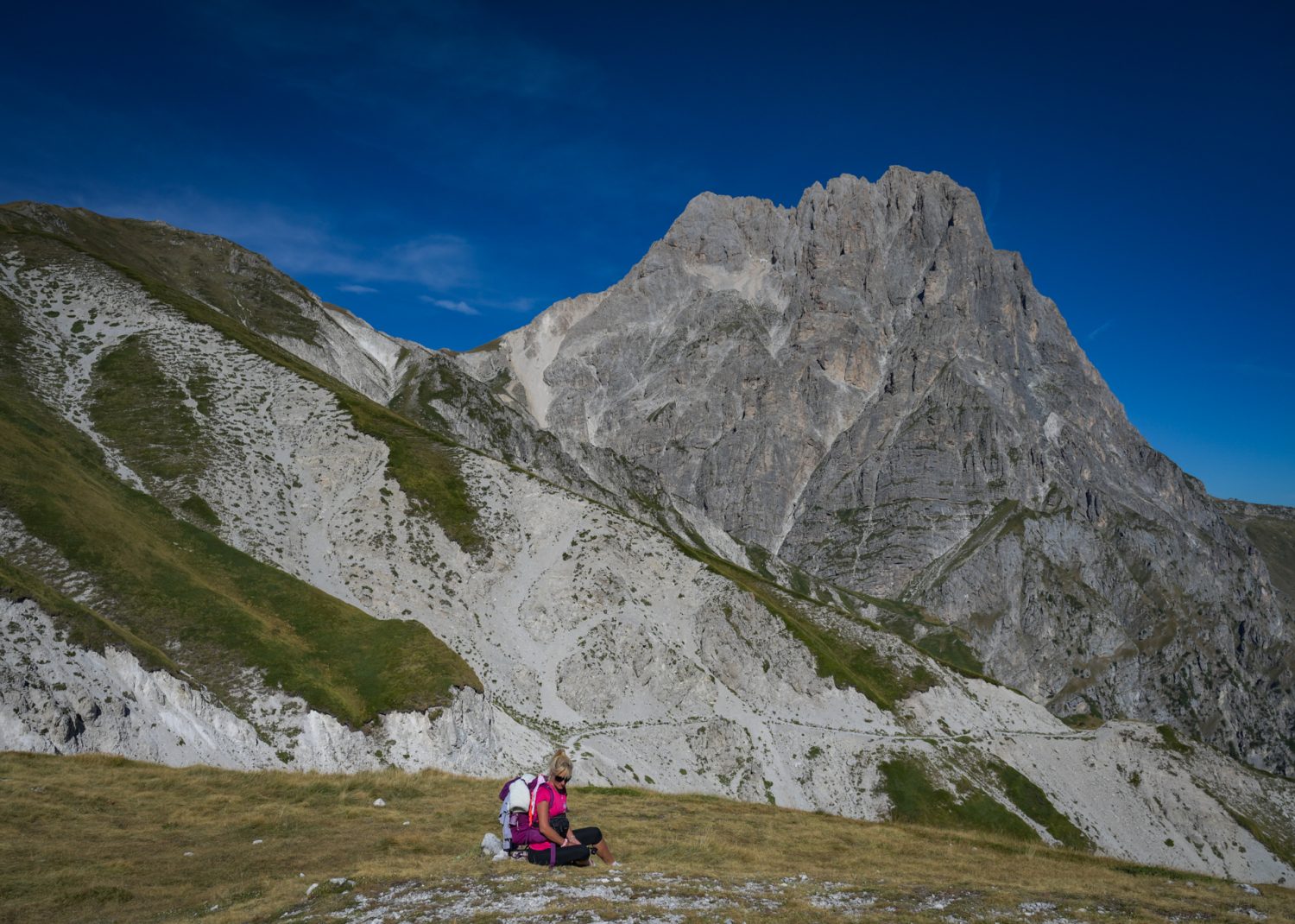 Dom z kamienia, blog Kasi Nowackiej, Abruzzo, il Cammino del Gran Sasso