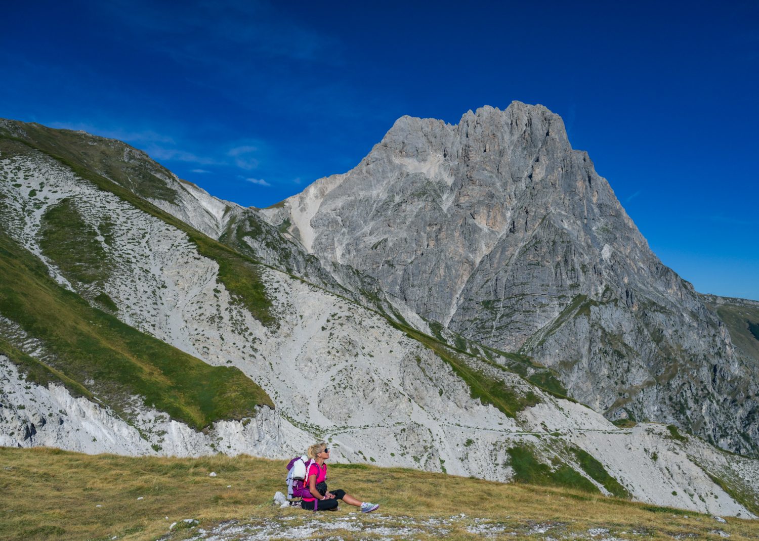 Dom z kamienia, blog Kasi Nowackiej, Abruzzo, il Cammino del Gran Sasso