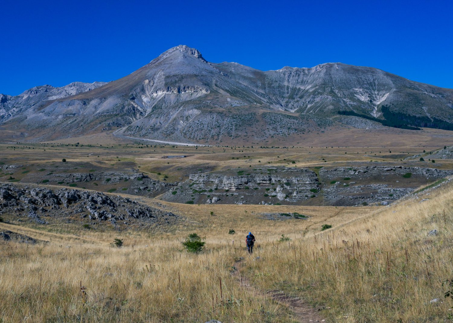 Dom z kamienia, blog Kasi Nowackiej, Abruzzo, il Cammino del Gran Sasso