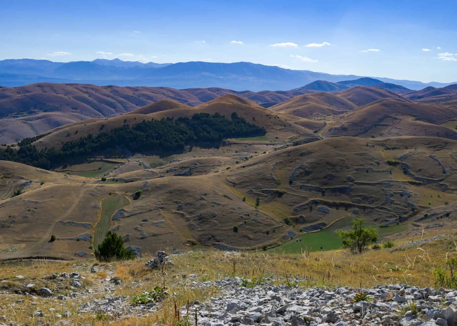 Dom z kamienia, blog Kasi Nowackiej, Abruzzo, il Cammino del Gran Sasso