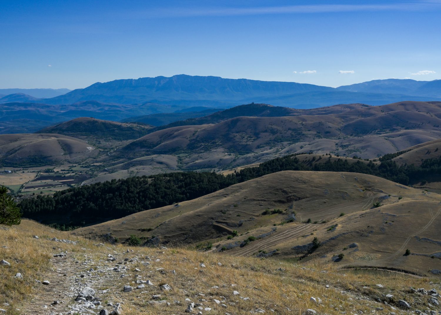 Dom z kamienia, blog Kasi Nowackiej, Abruzzo, il Cammino del Gran Sasso