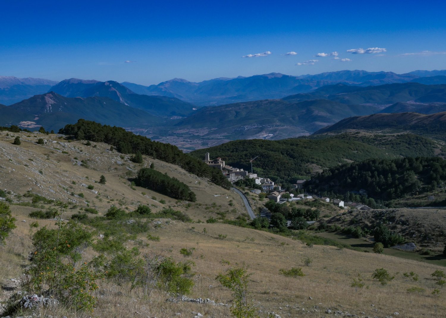 Dom z kamienia, blog Kasi Nowackiej, Abruzzo, il Cammino del Gran Sasso