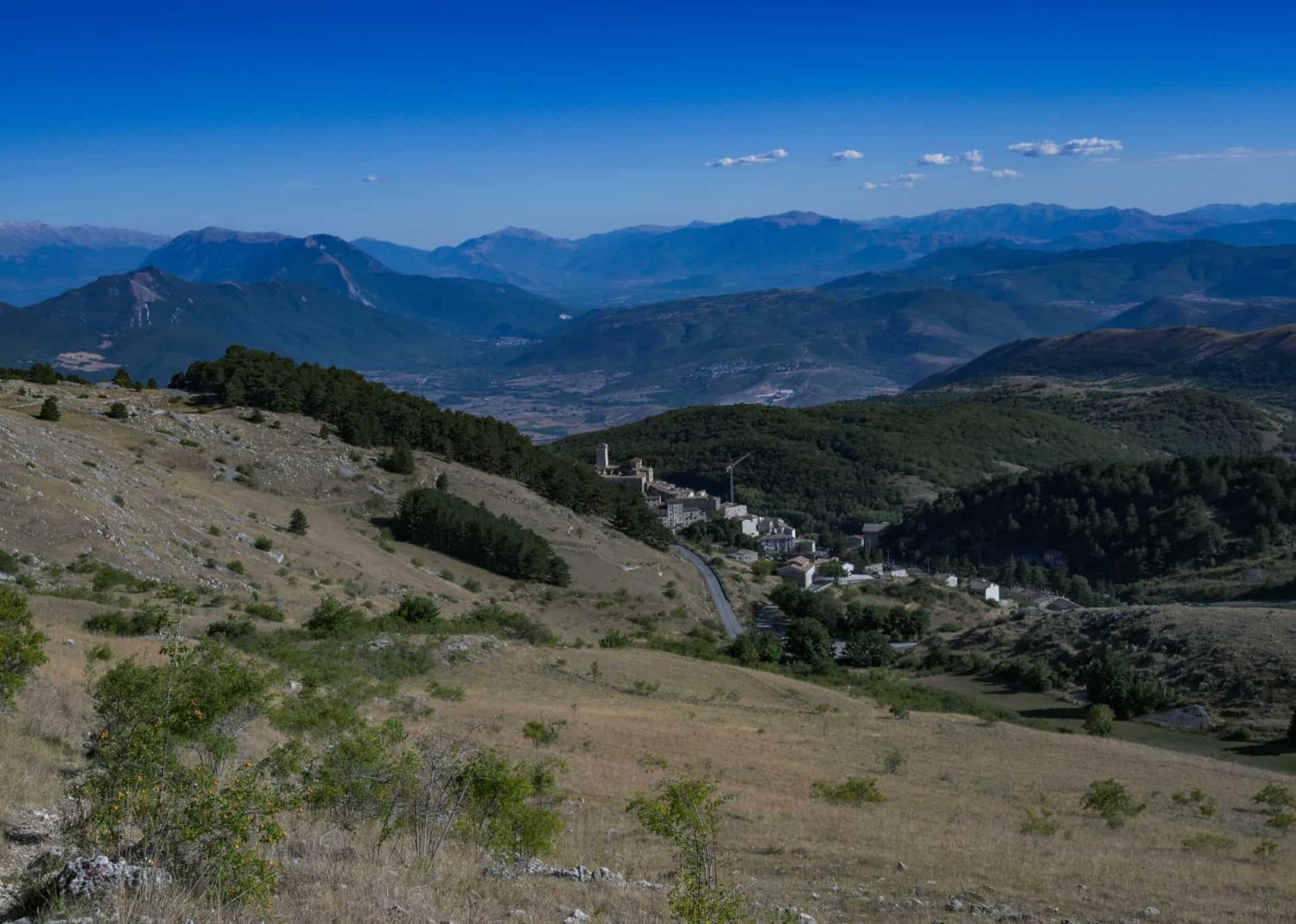 Dom z kamienia, blog Kasi Nowackiej, Abruzzo, il Cammino del Gran Sasso